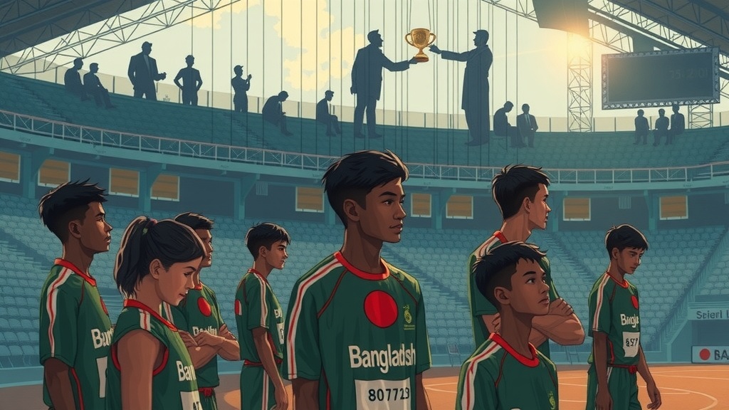 বাংলাদেশের ক্রীড়াঙ্গনে দুর্নীতির অভিযোগ